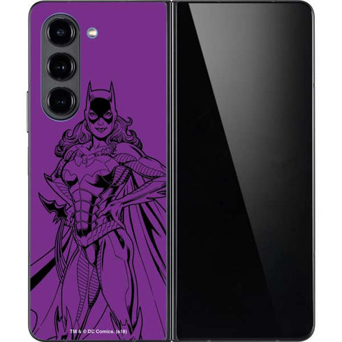 DC Comics Batgirl Comic Pop Galaxy Z Fold5 5G Skin